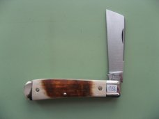 DANIELS FAMILY KNIFE BRANDS-TITUSVILLE CUTLERY-BIG EASY COTTON KNIFE-MAMMOTH BARK IVORY