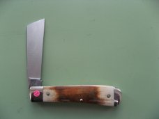 DANIELS FAMILY KNIFE BRANDS-TITUSVILLE CUTLERY-BIG EASY COTTON KNIFE-MAMMOTH BARK IVORY