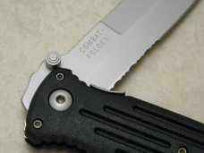 Gerber USA Applegate-Fairbairn Partially Serrated Combat Folder Knife in Nylon Pouch