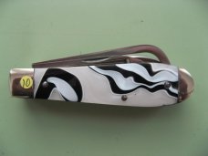 DANIELS FAMILY KNIFE BRANDS-NAPANOCH KNIFE CO.-DIXIE COCK KNIFE ACRYLIC PROTOS