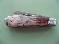 DANIELS FAMILY KNIFE BRANDS-NAPANOCH KNIFE CO.-DIXIE COCK KNIFE -GIRAFFE BONE PROTO
