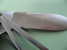 DANIELS FAMILY KNIFE BRANDS-NAPANOCH KNIFE CO.-DIXIE COCK KNIFE -GIRAFFE BONE PROTO