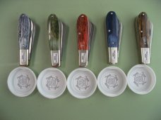 DANIELS FAMILY KNIFE BRANDS-NAPANOCH KNIFE CO-DIXIE BARLOW-GIRAFFE BONE