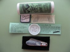 DANIELS FAMILY KNIFE BRANDS-NAPANOCH KNIFE CO.-DIXIE BARLOW-GIRAFFE BONE