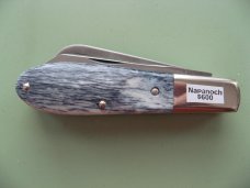 DANIELS FAMILY KNIFE BRANDS-NAPANOCH KNIFE CO.-DIXIE BARLOW-GIRAFFE BONE