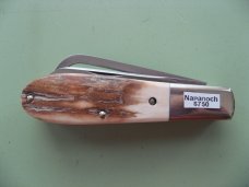 DANIELS FAMILY KNIFE BRANDS-NAPANOCH KNIFE CO.-DIXIE BARLOW KNIFE-MAMMOTH BARK IVORY