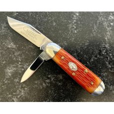 Cripple Creek (Great Eastern Cutlery SFO) 251209 Little Jack, Orange Jig Bone, New (GEC 25), #1