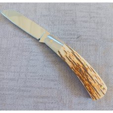 Steve Vanderkolff Mammoth Native, 4"cld..White Crackle,Smooth...Cpm154..integral bolsters