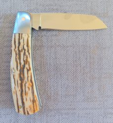 Steve Vanderkolff Mammoth Native, 4"cld..White Crackle,Smooth...Cpm154..integral bolsters 