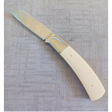 Steve Vanderkolff Mammoth Native, 4"..White Interior Cut Smooth Ivory..Cpm154..integral bolsters