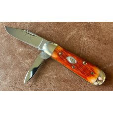 Cripple Creek Great Eastern Cutlery SFO 251209 Little Jack Orange Jig Bone New GEC 25 2