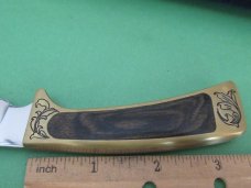 Browning Limited Edition Elk Blade Etched 1 of 3000 Sportsman Fixed Blade 