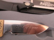 Browning Limited Edition Elk Blade Etched 1 of 3000 Sportsman Fixed Blade 