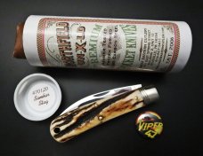 Great Eastern Cutlery Northfield UN-X-LD #47 Viper Sambar Stag GEC 470120