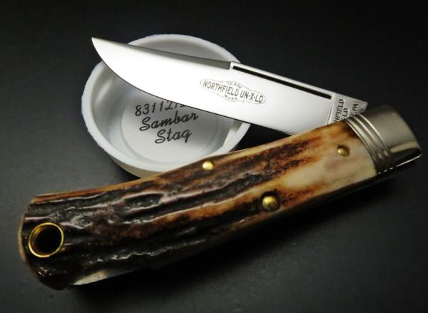 Great Eastern Cutlery Northfield UN-X-LD #83 Tascosa Lockback Sambar Stag GEC 831121LB Great Eastern Cutlery Northfield UN-X-LD #83 Tascosa Lockback Sambar Stag GEC 831121LB