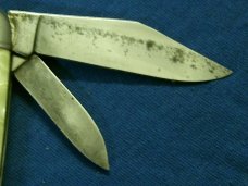 VINTAGE ANTIQUE IMPERIAL PROV USA EQUAL END CIGAR JACK FOLDING POCKET KNIFE KNIVES OLD CRACKED ICE