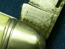 VINTAGE ANTIQUE IMPERIAL PROV USA EQUAL END CIGAR JACK FOLDING POCKET KNIFE KNIVES OLD CRACKED ICE