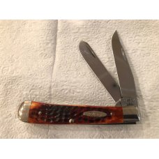 Case XX U.S.A. 6254 7 dots red bone