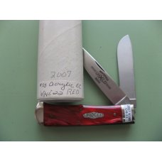 GREAT EASTERN 2007 73 PATTERN SCOUT "OPEN HOUSE" RED ACRYLIC