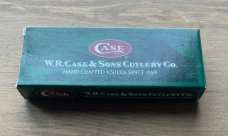 CASE Peanut Silver Script Dark Red