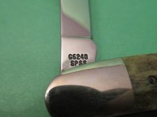 Case XX 1985 Dogleg Trapper Made for the NKCA Pattern # G6240 SS