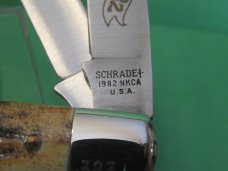 Scharde 1982  Stag Handle Trapper Made For The NKCA 