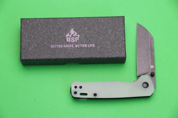 QSP PENGUIN JADE G-10 BLACK STONEWASH