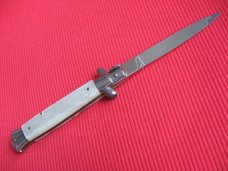 Vintage Italian 1980's 9" Stiletto Switchblade Knife.