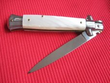 Vintage Italian 1980's 9" Stiletto Switchblade Knife.
