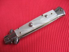 Vintage Italian 1980's 9" Stiletto Switchblade Knife.