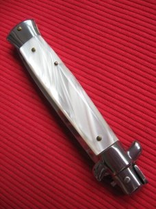 Vintage Italian 1980's 9" Stiletto Switchblade Knife.