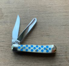 CASE Tiny Trapper Blue Polka Dot