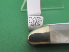 Taylor Cutlery Japan Elkhorn Pearl Peanut 