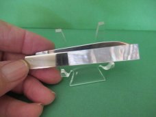 Taylor Cutlery Pearl Doctors Knife File Work Back Spring  Made in Japan