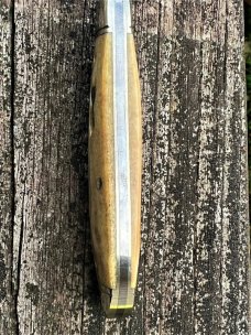 GEC NORTHFIELD 852118EO POLISHED STAG BULLET END JACK EZ OPEN KNIFE