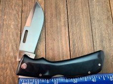 Paragon Folding Hunter Lockback designed by Blackie Collins made in Seki Japan 