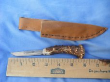 Brusletto Geilo Made In Norway Stag Hunting Knife 6” Total Length
