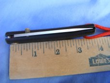 BROWNING Medium Drop Point Knife 726 - Seki Japan 440C Black Lockback Folder Made in Japan!!!