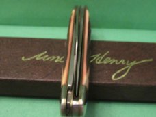 Schrade Uncle Henry Imitation Stag Handle Stockman Pattern # 897UH  