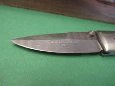 Boker Annual 2000 Year Damascus Liner Lock Design By Michael Walker 