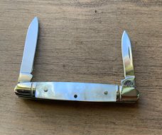 CASE Eisenhower Mother of Pearl Knife w/Presentation Box