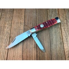 Queen for Swanner Gunstock Red Jigged Bone Early 1980s