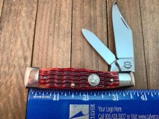 Queen for Swanner Gunstock Red Jigged Bone Early 1980’s