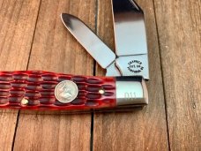 Queen for Swanner Gunstock Red Jigged Bone Early 1980’s