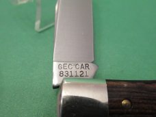 Great Eastern Tidioute Tascosa Lockback Pattern # 831121LB
