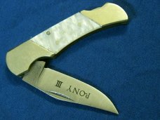 VINTAGE VALOR PONY 3 4000938 JAPAN LOCKBACK FOLDING POCKET KNIFE KNIVES OLD