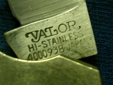 VINTAGE VALOR PONY 3 4000938 JAPAN LOCKBACK FOLDING POCKET KNIFE KNIVES OLD