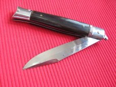 Vintage Italian Fishtail Leverlock Switchblade Knife.