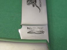 Parker Frost 1976 to 1978 White Bone Lock Back Japan