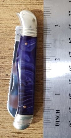 3 3/8" Custom Handmade Bird's Head Bolster Knife